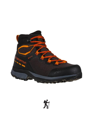 Pánska obuv LA SPORTIVA TX Hike Mid Gtx Carbon/Saffron